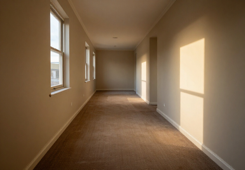 Restored living room in Menai after flood damage repair
